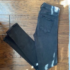 Citizens of Humanity black skinny jeans